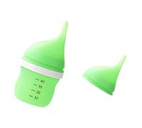 HINAYOSAN Ensemble de biberons d'allaitement en silicone de qualité alimentaire pour nouveau-nés chats avec poignée ergonomique et design multi-usage pour nouveau-nés chatons