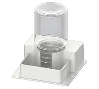 HINAYOSAN Gamelle automatique pour reptiles, habitats, terrarium, abreuvoir silencieux avec design amovible pour terrarium, mangeoire d'eau pour animaux domestiques de grande capacité