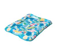 HINAYOSAN Grand coussin rafraîchissant pour chat Motif dessin animé Pour temps chaud Dissipation de la chaleur Tapis respirant pour animal domestique