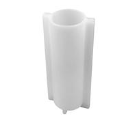 HINAYOSAN Grand moule cylindrique en silicone pour la fabrication de bougies, moules en résine époxy, faits à la main, savon, mousse, gâteau, décoration de la maison