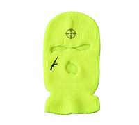 HINAYOSAN Housse d'hiver en tricot à 3 trous pour le ski, cache-cou en tricot thermique pour sports de plein air, bonnet tricoté pour bébé fille, garçon, homme, femme, pour l'hiver, nouveau-né avec