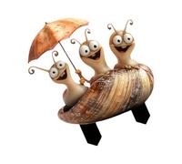 HINAYOSAN Jardinière de jardin - Décoration extérieure - Piquet décoratif - Escargots de jardin