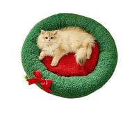HINAYOSAN Lit d'hiver chaud pour animaux de compagnie avec coussin amovible en peluche douce pour petits animaux de compagnie, décoration d'intérieur chaude pour l'hiver