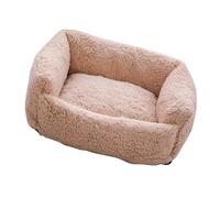 HINAYOSAN Lit lavable en polaire épaisse avec couche extérieure amovible pour usage domestique lavable en machine pour chats
