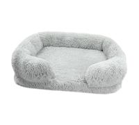 HINAYOSAN Lit pour animal domestique avec coussin amovible doux et en fourrure antidérapant