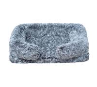 HINAYOSAN Lit pour animal domestique avec coussin amovible doux et en fourrure antidérapant