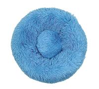 HINAYOSAN Lit rond en peluche pour animal domestique - Chaud - Pour l'hiver - Lavable - Joli lit pour chien - Coussin doux - Fournitures pour animaux domestiques