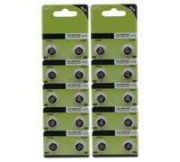 HINAYOSAN Lot de 10/20 piles bouton alcalines AG9/LR936/394 pour montres, jouets