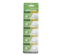 HINAYOSAN Lot de 10 piles bouton alcalines AG1 AG3 AG4 AG10 AG13 1,55 V LR1130 LR41 LR44 pour montres jouets