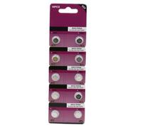 HINAYOSAN Lot de 10 piles bouton alcalines LR726 396 SR726 196 haute capacité AG2/LR726/396 pour montres et jouets