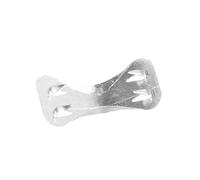 HINAYOSAN Lot de 100 fermoirs élastiques en métal pour bandage en aluminium remplaçables