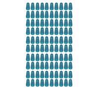 HINAYOSAN Lot de 100 flotteurs ovales en caoutchouc pour pêche à la mouche - Accessoire de pêche en silicone