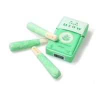 HINAYOSAN Lot de 3 jouets amusants remplis d'herbe à chat naturelle sans danger pour chaton à mâcher et donner un coup de pied