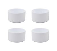 HINAYOSAN Lot de 4 manchons de protection en silicone pour gobelets