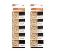 HINAYOSAN Lot de 5/10 piles bouton CR927 3 V au lithium de rechange pour montres, calculatrices, télécommandes, jouets