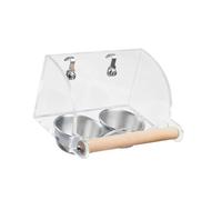 HINAYOSAN Mangeoire à cage pour perroquets - Durabilité - Facile à nettoyer - Pour la maison et les animaleries