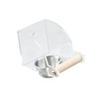 HINAYOSAN Mangeoire à cage pour perroquets - Durabilité - Facile à nettoyer - Pour la maison et les animaleries