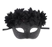 HINAYOSAN Maskrades Masque pour les yeux Motif tête de mort Mexicains Jour des morts Demi-visage Pour homme et femme Dia De Los Muerto