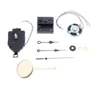 HINAYOSAN Mécanisme d'horloge à quartz avec aiguilles - Pendules - Carillons musicaux - Kit de réparation pour horloge murale - Kit de remplacement avec aiguilles