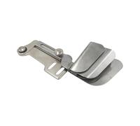 HINAYOSAN Pied à friser double couche pour machine à coudre industrielle, pied presseur pliable pour ourlet pour tissu fin et épais multicouche