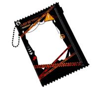 HINAYOSAN Porte-cartes élégant de 7,6 cm pour courses, couverture pratique, pochette de campus pour étudiants et travailleurs, portefeuille léger pour cartes, a