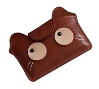 HINAYOSAN Porte-cartes pratique en cuir synthétique inspiré des félins avec plusieurs compartiments de rangement pour le quotidien essentiel inspiré des chats Organiseur de cartes en polyuréthane