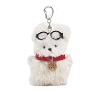 HINAYOSAN Porte-clés avec pendentif en forme de chien élégant et anti-perte - Porte-clés personnalisé pour sac à dos, portefeuille, artisanat, Lucky Little Milk Do, taille unique