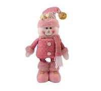 HINAYOSAN Poupée de Noël rétractable, bonhomme de neige, élan, Père Noël, décorations pour la maison, cadeau de Nouvel An, décoration d'intérieur, poupée pour enfants