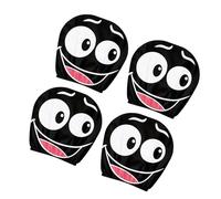 HINAYOSAN Protections d'appui-tête amusantes - Design anti-chocs - Installation simple - Convient pour les voyages en famille - Accessoires de voiture amusants pour avec humour