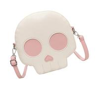 HINAYOSAN Sac à bandoulière en cuir pour femme - Sac à bandoulière tendance avec sangle réglable - Sac à main en cuir pour femme, Blanc abeille, One Size