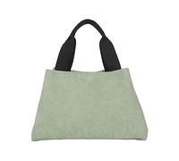 HINAYOSAN Sac à bandoulière multifonction vintage simple fourre-tout en velours côtelé sac à main grande capacité décontracté mode sac à main élégant en velours côtelé simple confortable, Vert, One