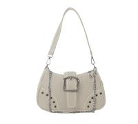 HINAYOSAN Sac à bandoulière polyvalent en toile pour les rendez-vous de loisirs, sacs compacts et sous les aisselles pour le transport essentiel, petit sac à bandoulière en toile, blanc, One Size