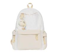 HINAYOSAN Sac à dos imprimé étoiles grande capacité décontracté sac de voyage étudiant école esthétique pour filles sac d'école imprimé étoiles sac de voyage décontracté sac à dos simple, jaune, One