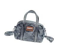 HINAYOSAN Sac à main en denim doux pour femme avec poignée sur le dessus, sac à main, sac à bandoulière, sac à bandoulière tendance avec poignée sur le dessus, bleu, One Size