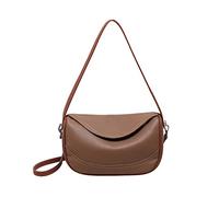 HINAYOSAN Sacs décontractés pour femmes en cuir PU Sac à bandoulière tendance épaule femme oreiller bandoulière simple aisselles en cuir PU pour femme oreiller épaule dame messager simple, kaki, One