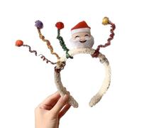 HINAYOSAN Serre-tête à guirlandes pour cadeaux de Noël, couvre-chef, serre-tête pour Halloween, fournitures de fête, décorations pour bureau