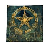 HINAYOSAN Tapis de divination pliable pratique en velours facile à nettoyer - Texture en tissu adapté aux pratiques spirituelles - Nappe de divination