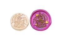 HINAYOSAN Tête de tampon de cire sur le thème des créatures marines pour invitations de mariage, Saint-Valentin, décorations éducatives