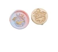 HINAYOSAN Tête de tampon de cire sur le thème des créatures marines pour invitations de mariage, Saint-Valentin, décorations éducatives