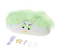 HINAYOSAN Trousse à crayons en peluche avec fermeture éclair de grande capacité pour étudiant, enfant, anniversaire, Laiteux