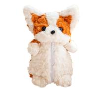 HINAYOSAN Trousse à crayons sur le thème Corgis avec motif écharpe pour l'école, le bureau, cadeau pratique, trousse de voyage, a