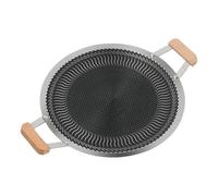 HINAYOSAN Ustensiles de cuisine multifonctionnels Plaque de barbecue d'extérieur Poêles de barbecue en acier inoxydable 316 Texture pour les amateurs Accessoire de camping