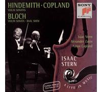 Hindemith / Bloch / Copland / Stern / Zakin - Violin Sonatas [New CD]