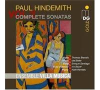 Hindemith: Complete Sonatas Vol 2 Ensemble Villa Musica