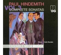 Hindemith: Complete Sonatas Vol 3 Ensemble Villa Musica