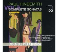 Hindemith: Complete Sonatas Vol 5 Ensemble Villa Musica