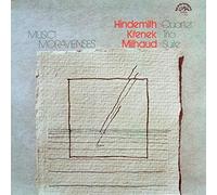 Hindemith/krenek/milhaud - Compinsky Ensemble: Beethoven: Piano Quartet, Opus 16. Franck: Piano Trio. Milhaud Suite for Vioin, Clarinet & Piano. Toch: Poems to Martha. Ives: Largo;