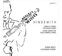 Hindemith / Mints / Kobrin - Complete Works For Violin & Piano [Compact Discs]