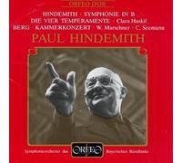 Hindemith, P. - Hindemith : Symphony ; Berg: Kammerkonzert