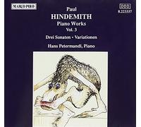 Hindemith, P. - Oeuvres Pour Piano /Vol.3